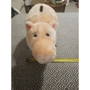 Disney Toy Story plush Hamm piggy bank stuffed pink pig animal 13" Idea Factory